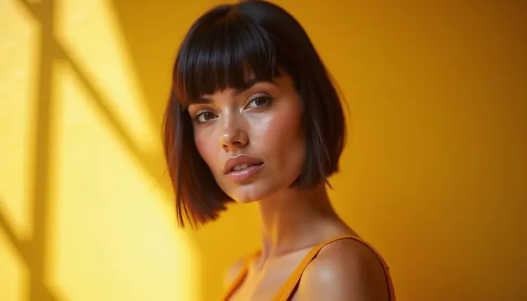 45 cortes de cabelo feminino curto liso que rejuvenescem em 2026