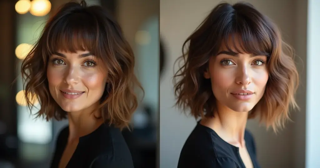 Corte Médio Repicado com Franja vs Corte em Camadas: Qual Não Jogar Dinheiro Fora? Corte Médio Repicado com Franja vs Corte em Camadas: Qual Não Jogar Dinheiro Fora?