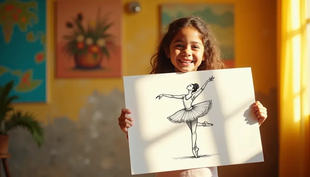 47 desenhos de bailarina para colorir: simples a realistas