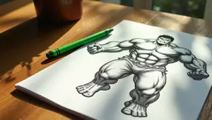 50+ Desenhos do Hulk para Colorir: Versões Cinza, Vermelho e Baby