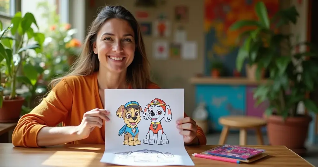 15 Ideias de Desenho para Colorir da Patrulha Canina que Desenvolvem Seu Filho