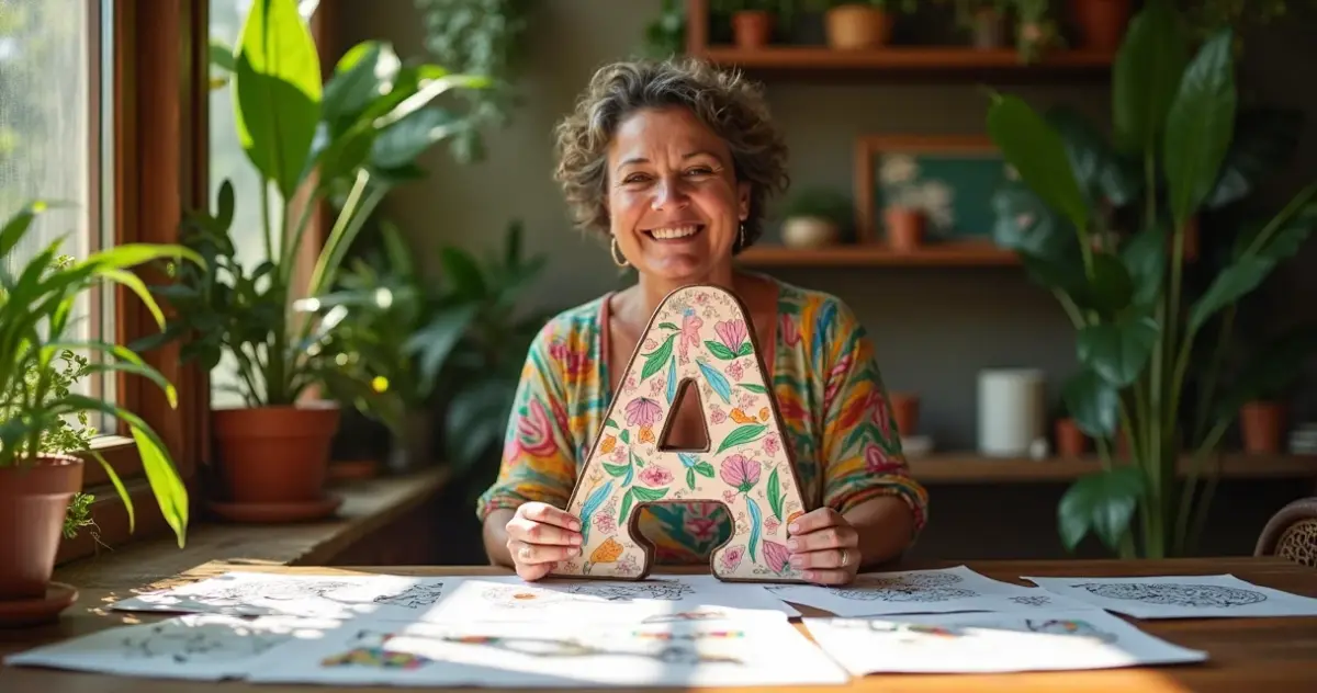 7 Ideias de Desenho para Colorir Letras do Alfabeto que Funcionam na Prática