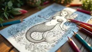 36 Desenhos de Sereia para Colorir: Imprima Grátis e Inspire-se 36 Desenhos de Sereia para Colorir: Imprima Grátis e Inspire-se