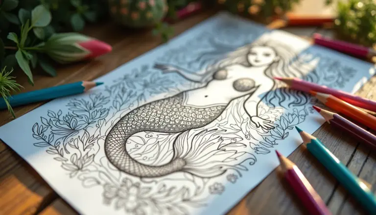 36 Desenhos de Sereia para Colorir: Imprima Grátis e Inspire-se 36 Desenhos de Sereia para Colorir: Imprima Grátis e Inspire-se
