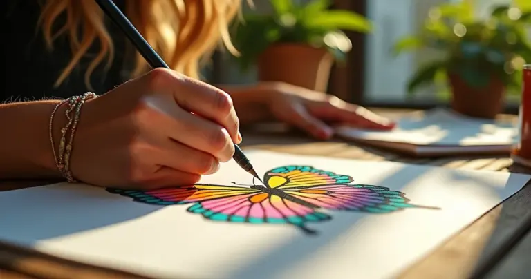 Desenhos para Colorir Borboleta: Modelos Gratuitos para Imprimir