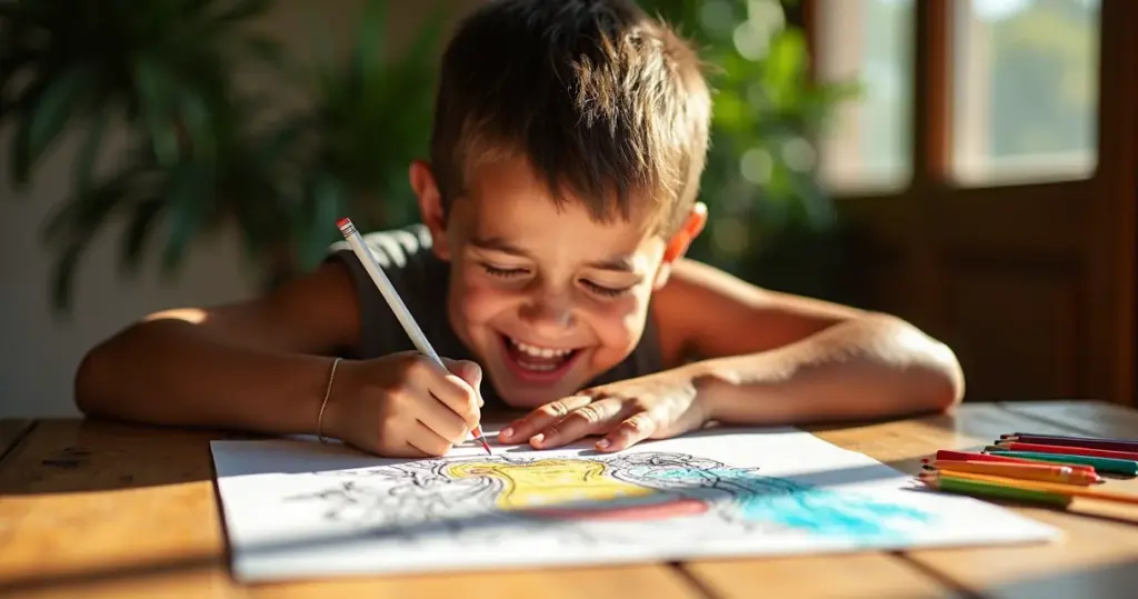 Desenhos para colorir meninos: o segredo que transforma a criatividade