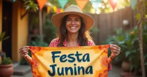 32 Ideias de Festa Junina Imprimir: Decoração Profissional por R$ 15 32 Ideias de Festa Junina Imprimir: Decoração Profissional por R$ 15