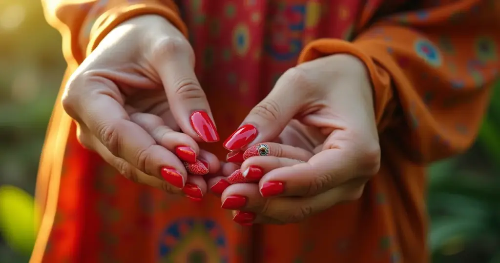 18 Ideias De Unha Vermelha que vão te fazer brilhar em 2026 18 Ideias De Unha Vermelha que vão te fazer brilhar em 2026