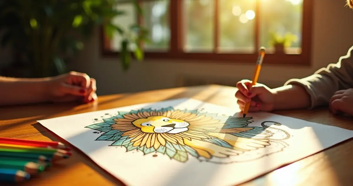 Imagem de Leão para Colorir: Escolha a Certa e Transforme!