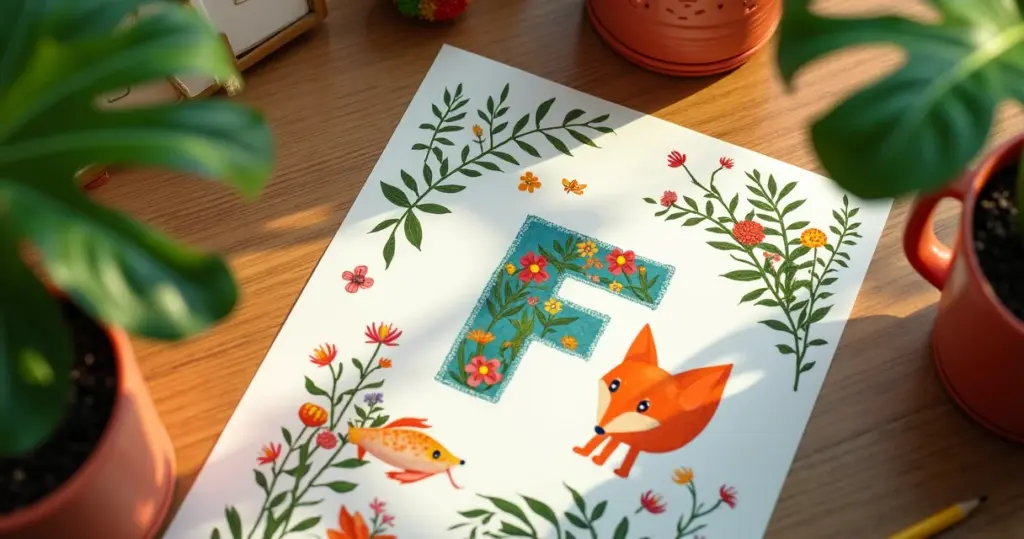 18 Ideias de Imagens com a Letra F para Imprimir e Encantar as Crianças