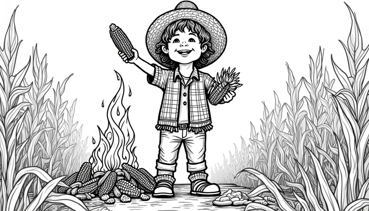 80 imagens festa junina para colorir com dicas de cores