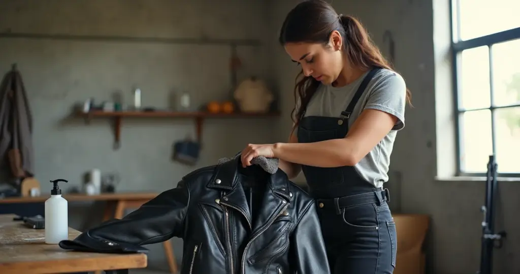 Lavar jaqueta de motoqueiro couro ou tecido sem estragar: passo a passo