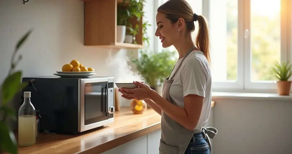 Limpar microondas com limão ou vinagre: qual o melhor? A resposta vai te surpreender