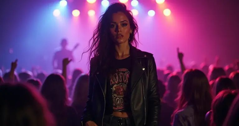 15 Looks com Jaqueta de Couro para Show de Rock à Noite (2026)