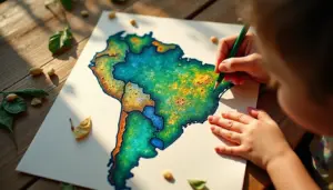 68 Ideias de Mapa dos Biomas Brasileiros para Colorir e Aprender