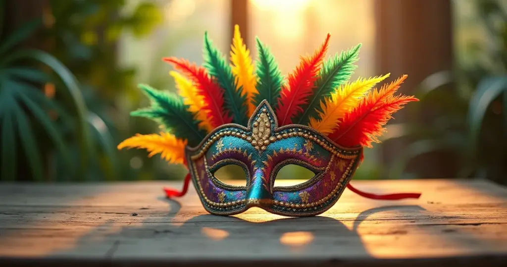 Máscara de Carnaval Desenho Fácil: Simetria Perfeita em 30 Segundos