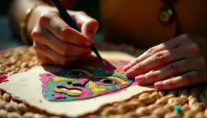 8 Máscaras Africanas para Colorir: PDFs Grátis + Significado das Cores