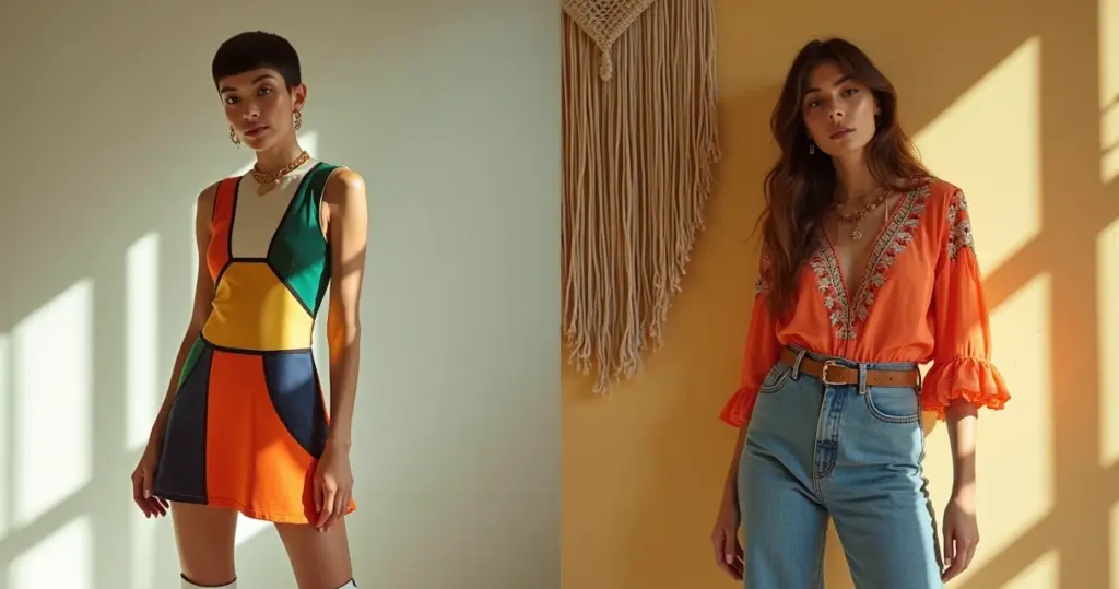Moda anos 60 versus anos 70: qual estilo combina mais com você?