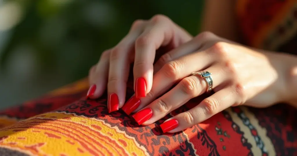 25 Modelos de Unha em Gel Vermelha Que Vão Te Fazer Brilhar em Qualquer Ocasião