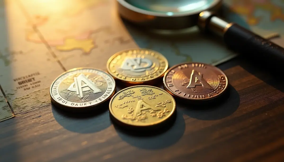 Moedas do mundo com a letra A: 4 tipos e seus valores em 2026