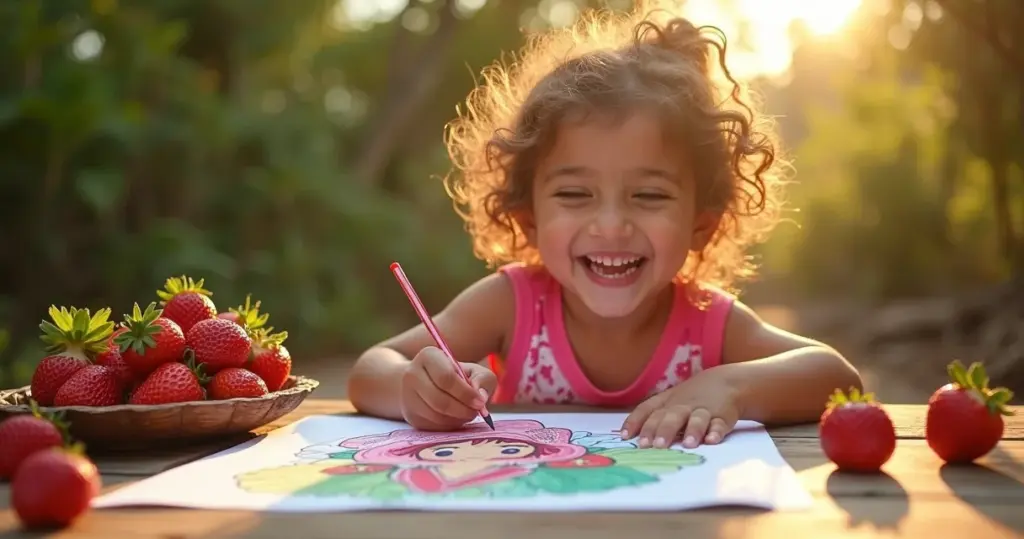 Moranguinho para Colorir: Encontre os Melhores Desenhos Grátis