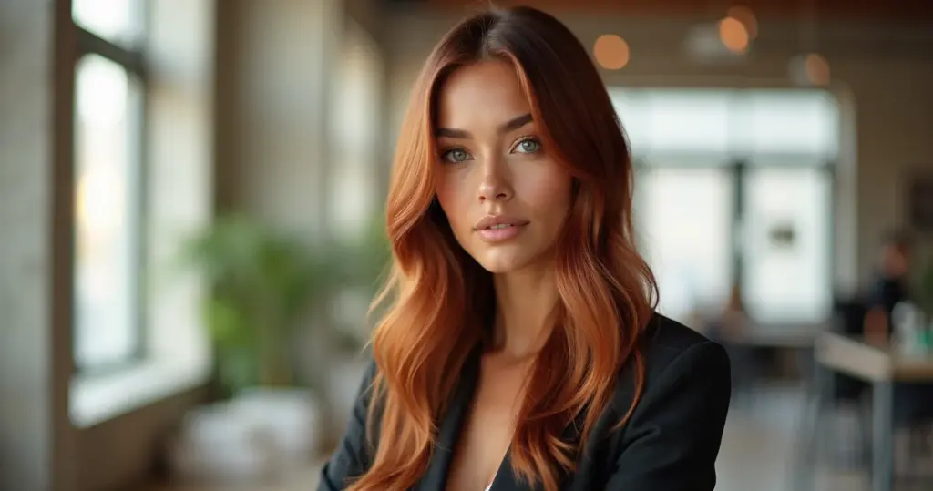 30 Ideias de Morena Iluminada Cobre para Cabelo Liso Sem Raiz Marcada
