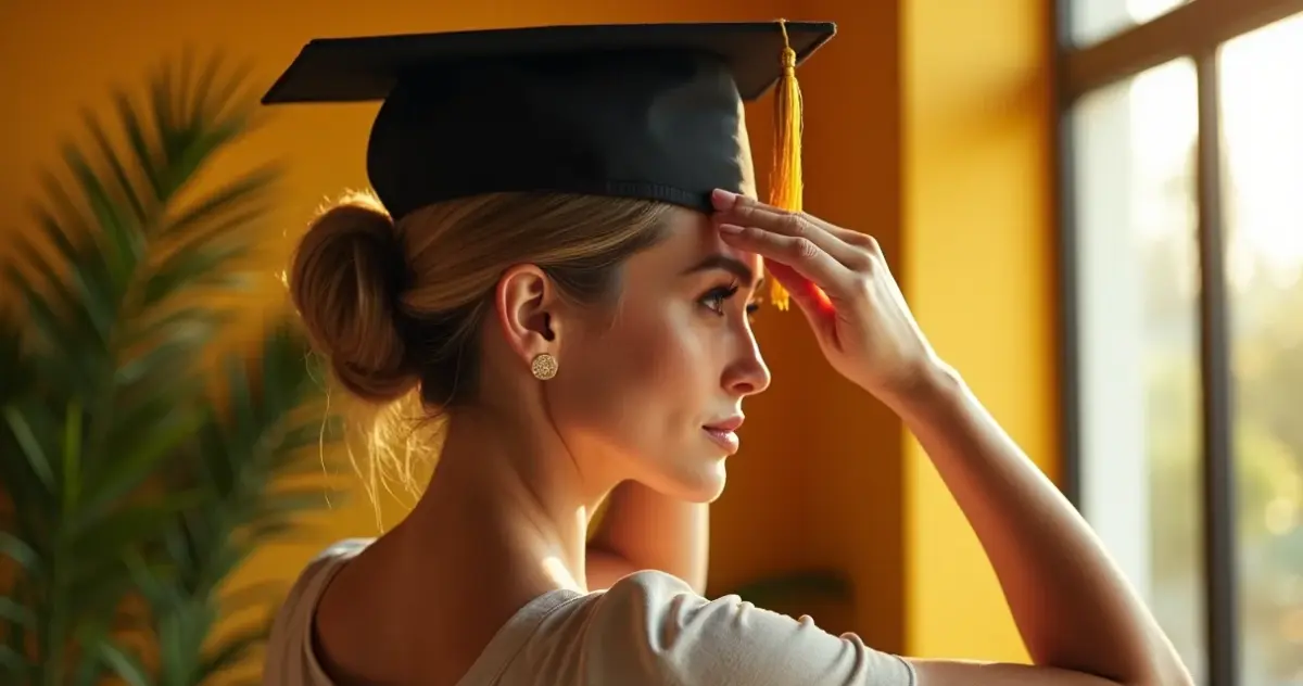 12 Penteados para Fotos de Formatura que Não Esmagam o Capelo