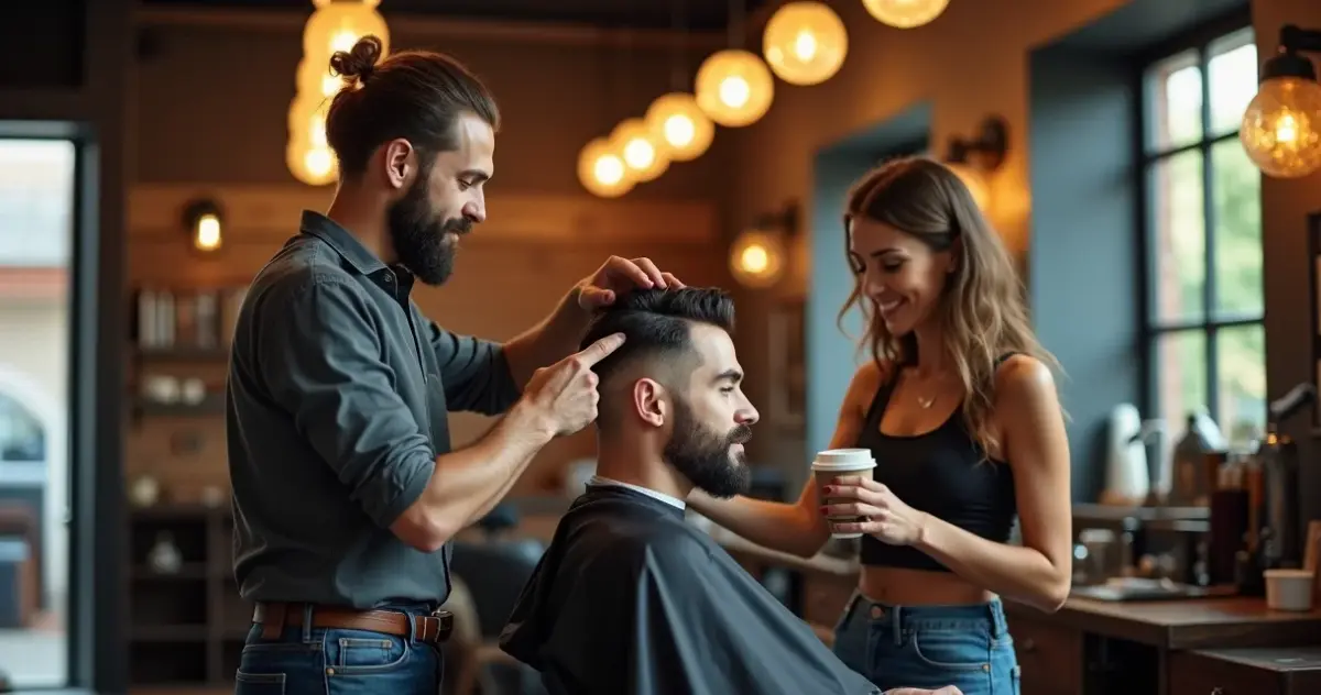 Preço médio corte disfarçado masculino barbearia: ache o seu sem erro