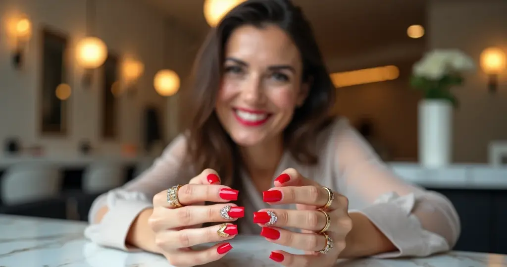 13 Ideias de Preço Unha em Gel Vermelha Decorada Salão: Planeje Seu Orçamento