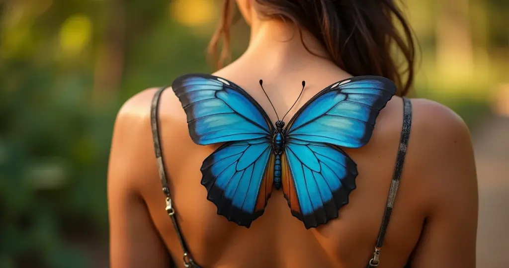 Qual significado de tatuagem de borboleta vai além da metamorfose