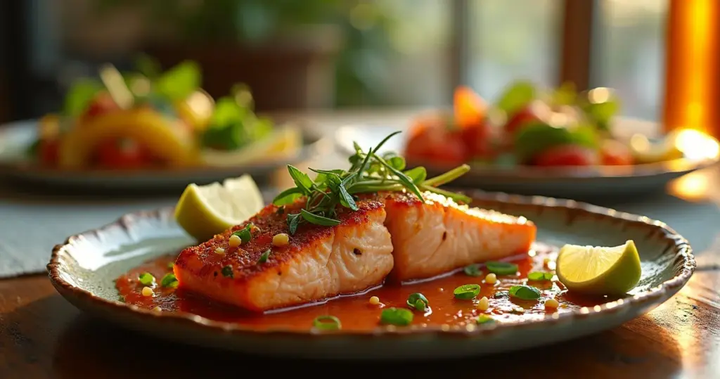 Receita De Salmao Ao Molho De Maracuja: Jantar Sofisticado em 30 Minutos Receita De Salmao Ao Molho De Maracuja: Jantar Sofisticado em 30 Minutos