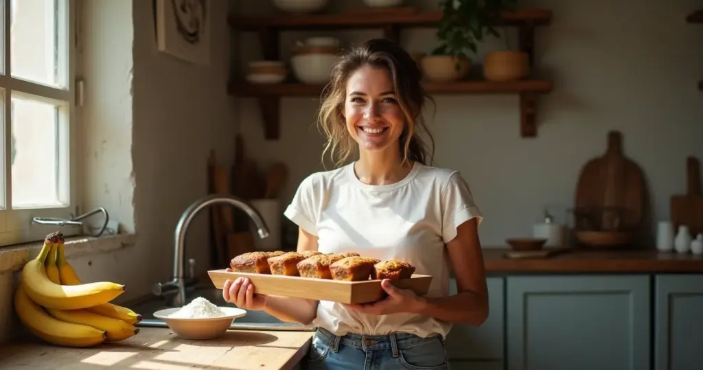 Receitas econômicas com banana para o dia a dia: pãozinho em 15 min