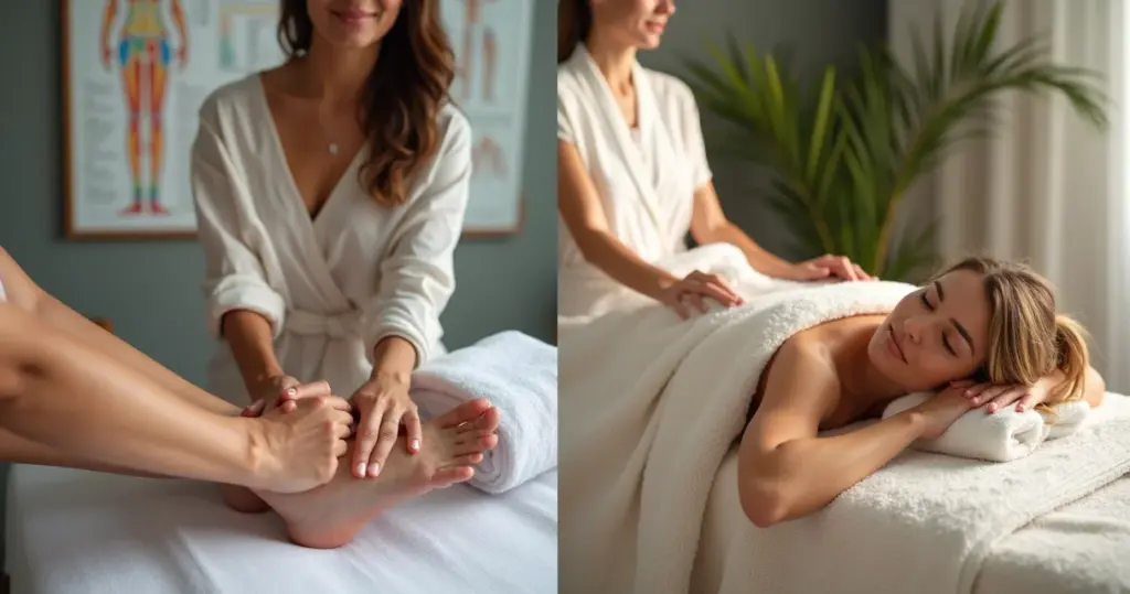 Reflexologia Podal vs Massagem Relaxante: Qual Vale Seu Dinheiro?