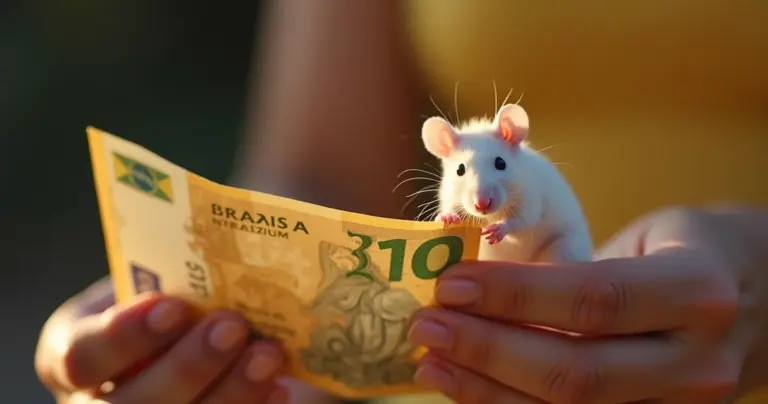 Sonhar com rato o que significa: a cor que muda tudo no seu bolso