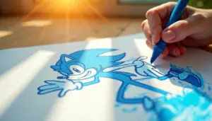 50 Desenhos do Sonic para Colorir e Imprimir Grátis Agora