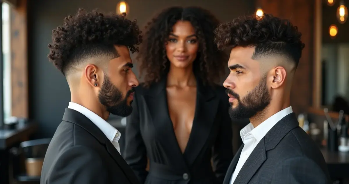 Taper Fade vs Low Fade Cabelo Crespo Masculino: Qual Vale Mais a Pena?