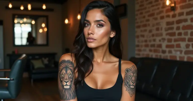 Tatuagem de Leão Realista vs Geométrica: Qual Escolher Sem Jogar Dinheiro Fora?