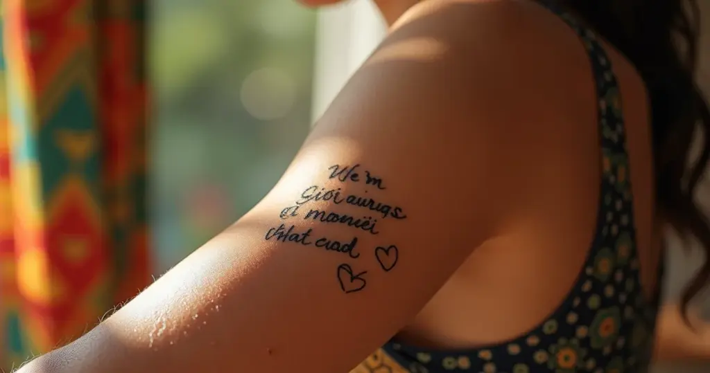 50+ Ideias de Tatuagem Frases para Filhos que Vão Virar Código Secreto