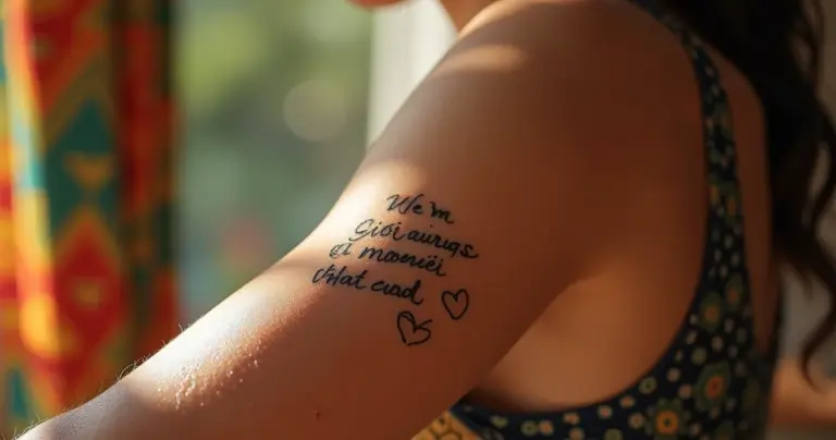 50+ Ideias de Tatuagem Frases para Filhos que Vão Virar Código Secreto