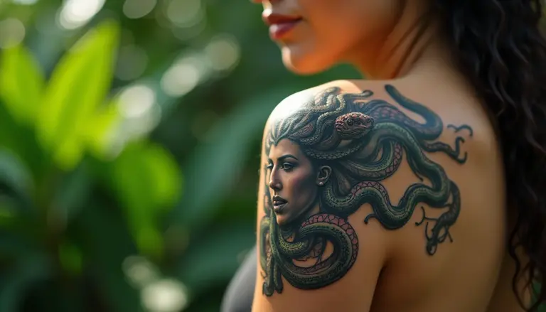 55 Tatuagem Medusa Significado: Proteção e Força que Você Precisa