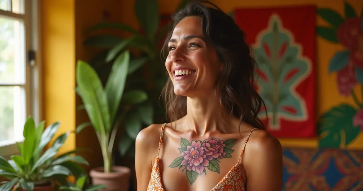 21 Ideias de Tatuagem no Colo Feminina para Transformar Sua Autoestima