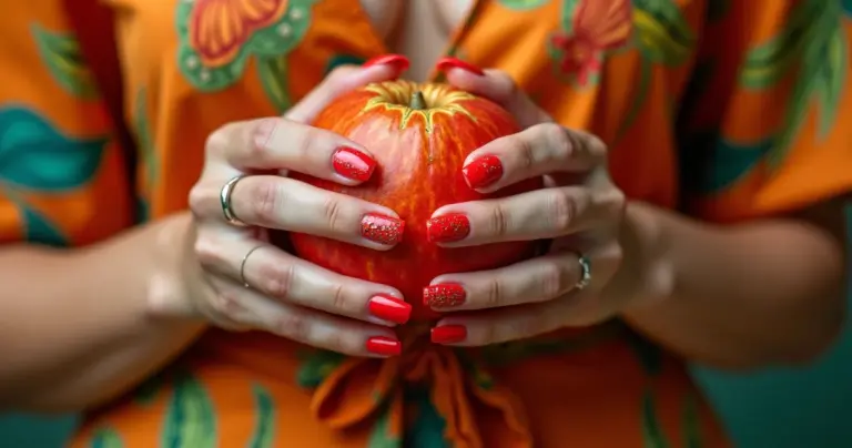27 Ideias de Unha em Gel Decorada Vermelha para Você Brilhar em Qualquer Evento