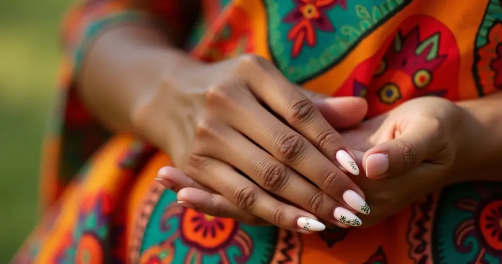 27 Ideias de Unhas Almond Decoradas que Alongam Seus Dedos