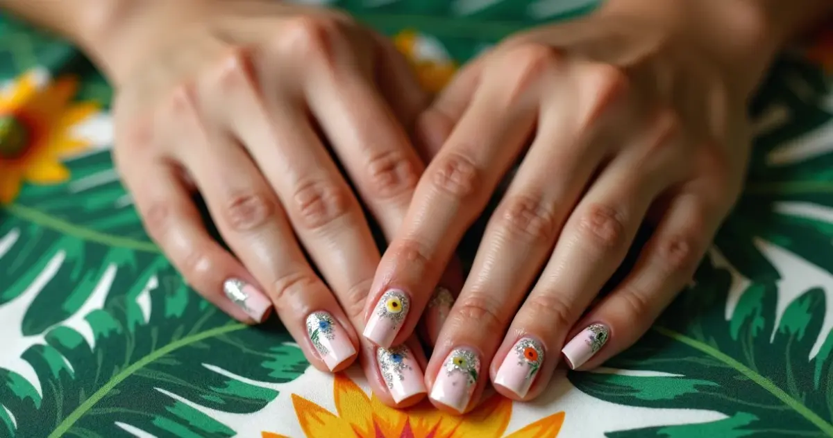 27 Ideias de Unhas Claras Decoradas para Elevar Seu Visual em 2026
