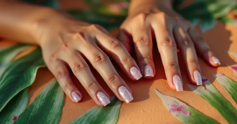 27 Ideias de Unhas Claras em Gel para Elegância que Dura 1 Mês