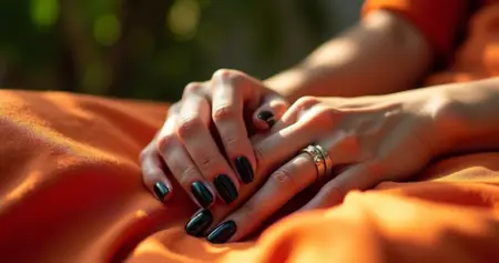 27 Ideias de Unhas Decoradas em Gel Preta para um Look Poderoso