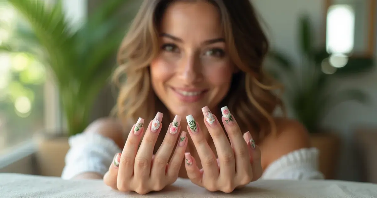 17 Ideias de Unhas Decoradas Flores que Você Faz em Casa (2026)
