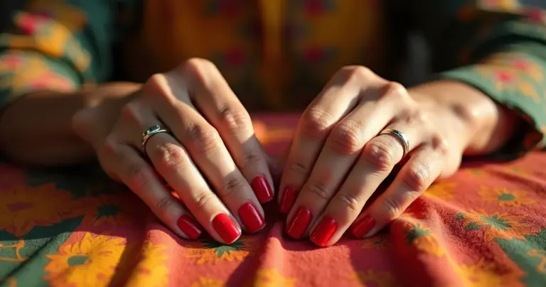 17 Ideias de Unhas Decoradas Simples Vermelha que Você Faz em Minutos