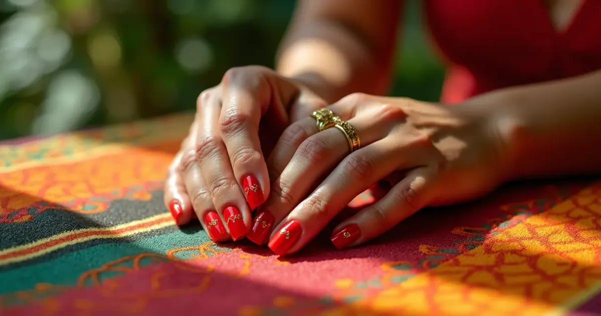 12 Ideias de Unhas Decoradas Vermelha que Transformam Seu Visual