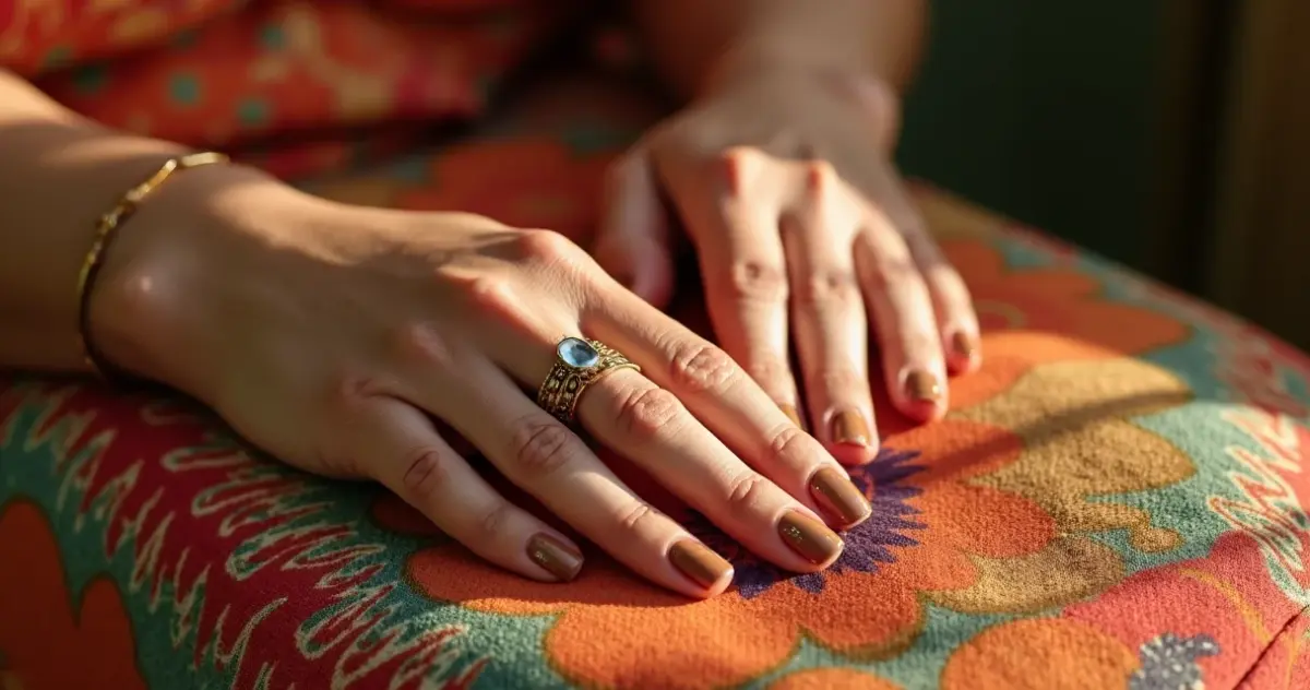 17 Ideias de Unhas Marrom com Francesinha que Você Faz em Casa
